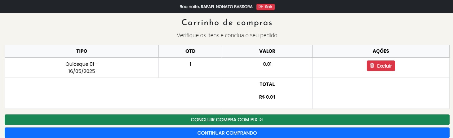 Pagamento por PIX
